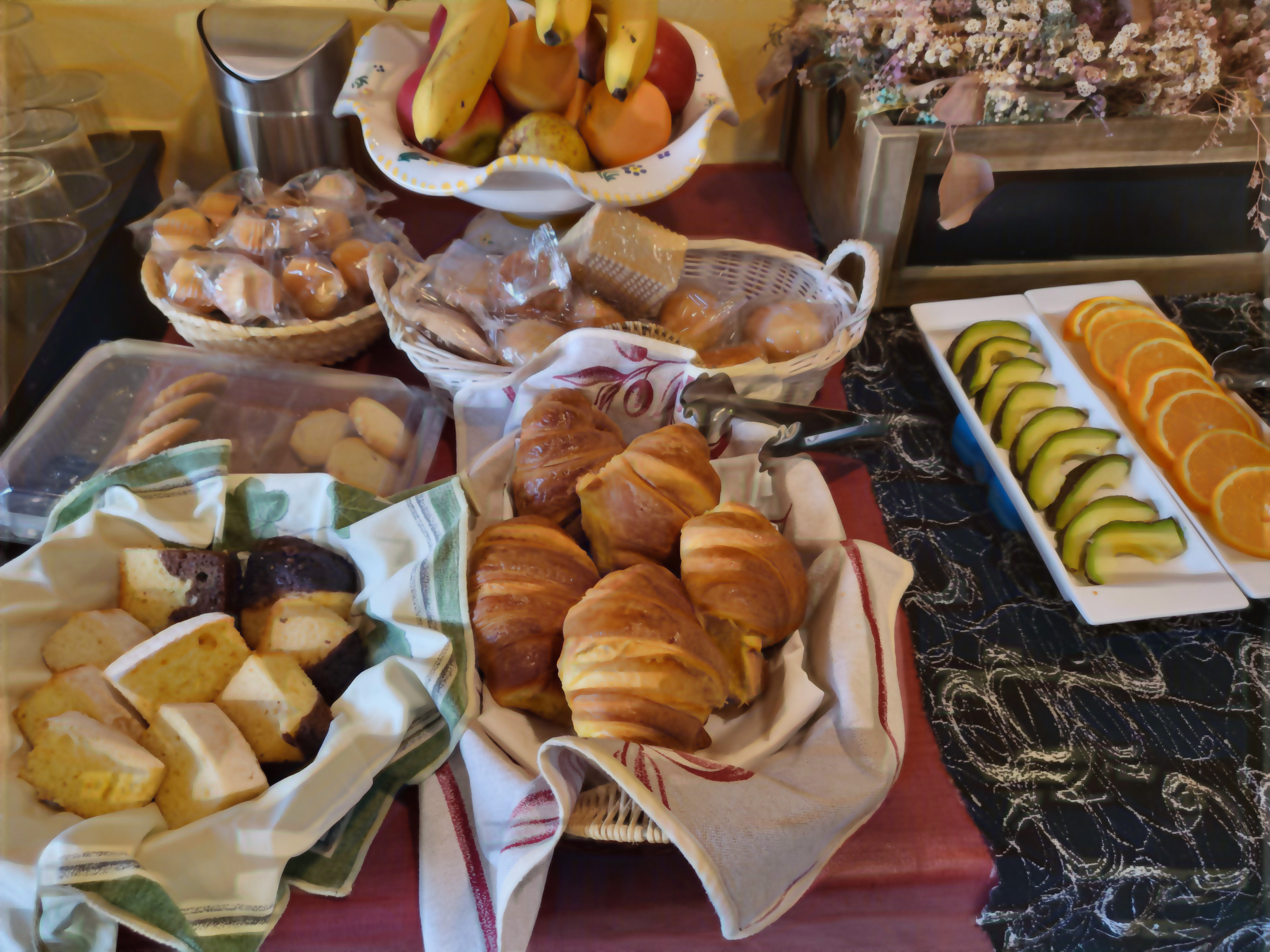 Breakfast buffet